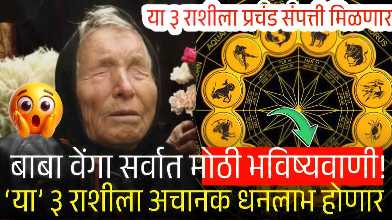 बाबा वेंगांची मोठी भविष्यवाणी! वर्षाच्या 'या' ४ राशीं करोडपती! अचानक धनलाभ 8th Pay Commission