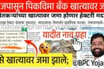 खरीप २०२४ पिक विमा शेतकऱ्यांच्या खात्यावर जमा; यादीत तुमचे नाव चेक करा! Kharip Crop Insurance List Update